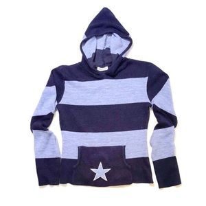 Mandee Striped hoodie unisex size M